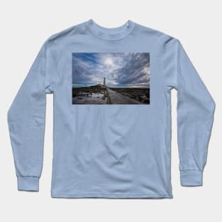 Early morning reflections at St Mary's Island Long Sleeve T-Shirt